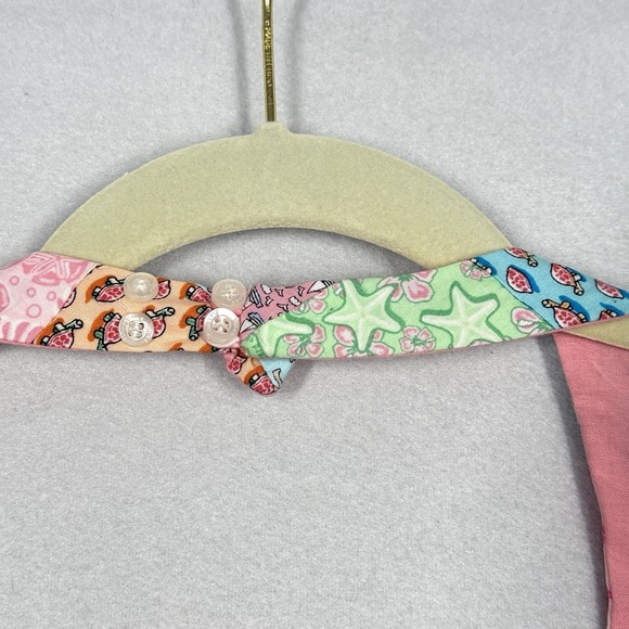 Vineyard Vines Top Womens 12 Patchwork Halter Marthas Vineyard Coastal Beach NWT - Picture 9 of 12